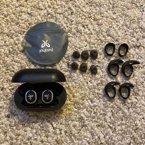 Jaybird RUN True Wireless Sport Headphones - Black.